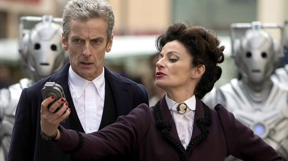 Peter Capaldi & Michelle Gomez Doctor Who