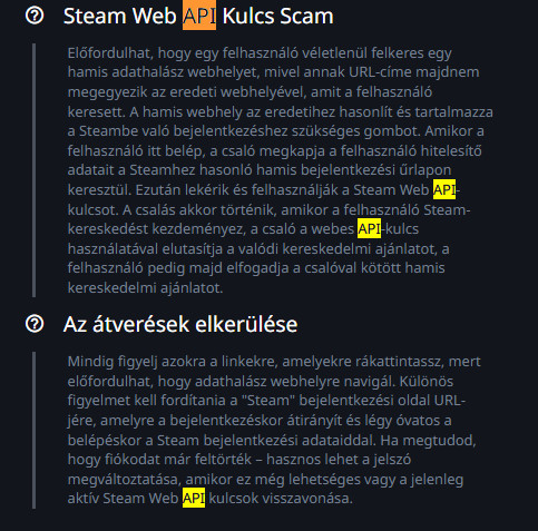 Mi is az az API scam? - Counter-Strike 2