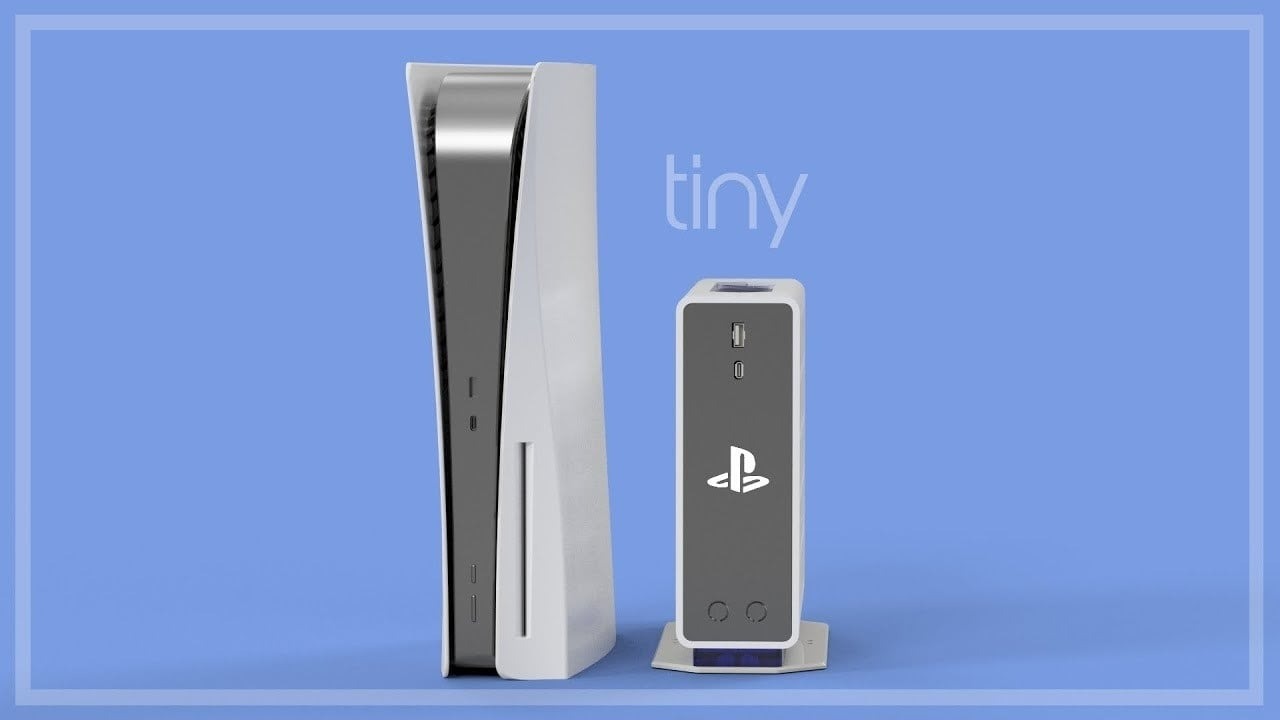 This unique PlayStation 5 Tiny is much smaller than the slim version from Sony