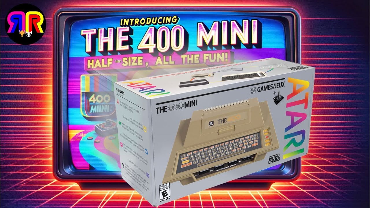 Después de 45 años, el icónico Atari 400 revive en una versión moderna