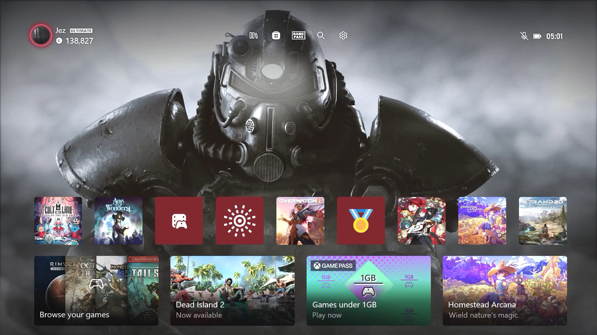 A cool new feature has been added to the Xbox consoles home page